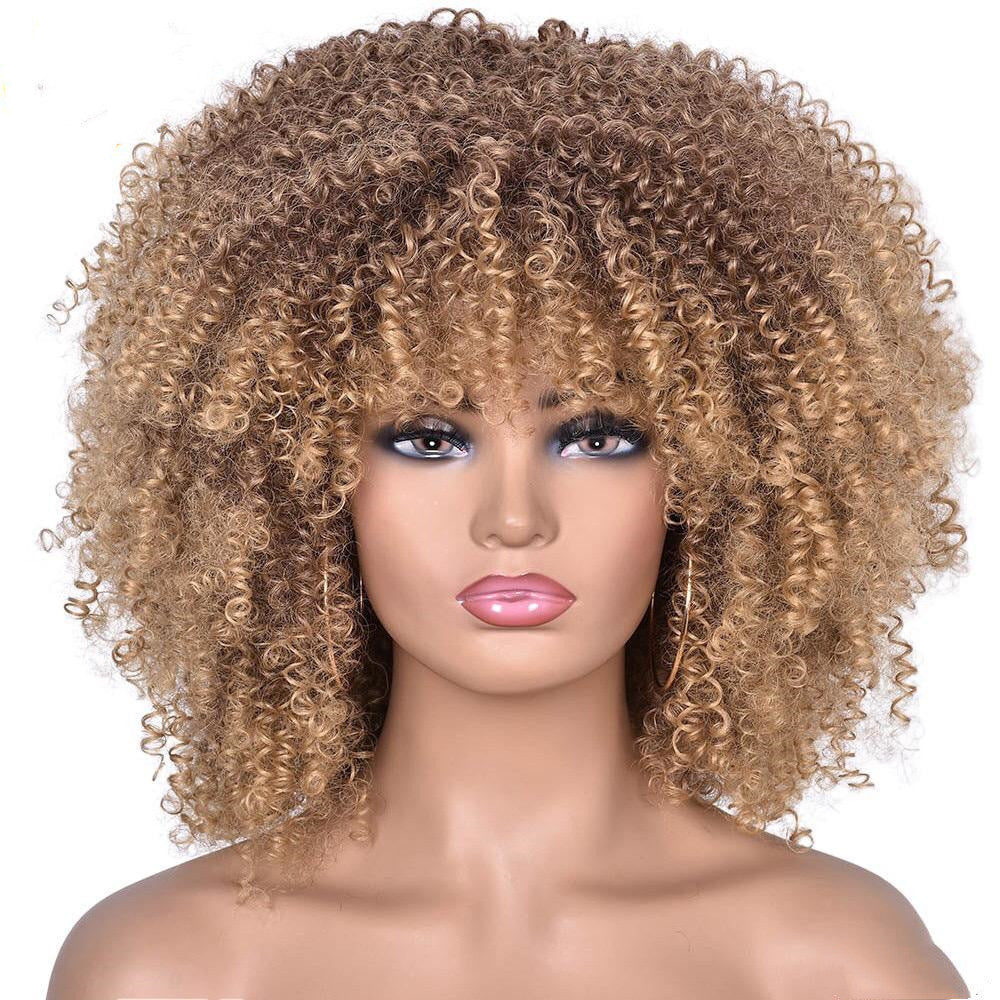 European And American Wigs Female Short Curly Wigs European And American Wigs Female Short Curly Wigs